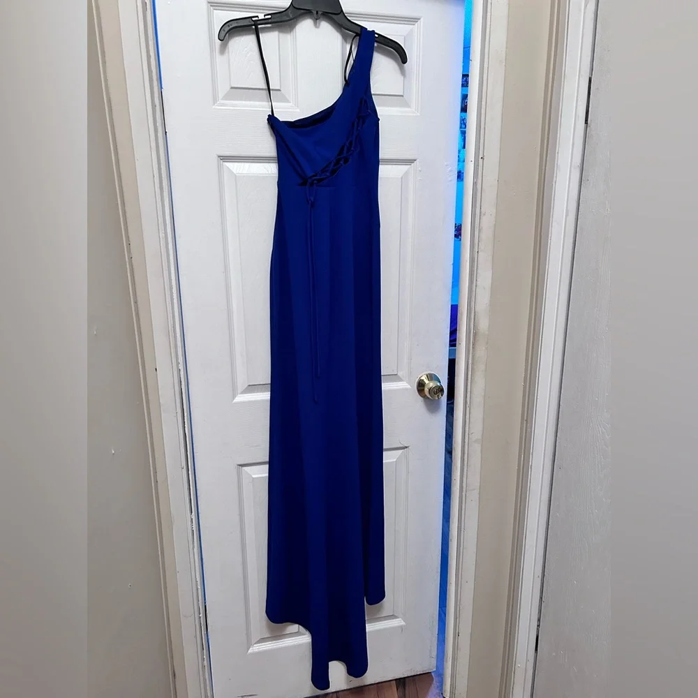 One Shoulder Prom Dress - Picture 2 of 3